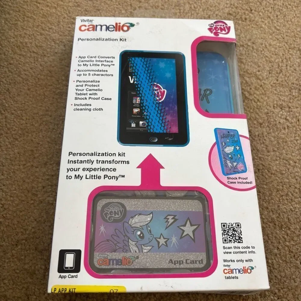 Vivitar Camelio My Little Pony Personalization Kit 2013 *New*